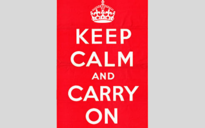 Keep calm and carry on