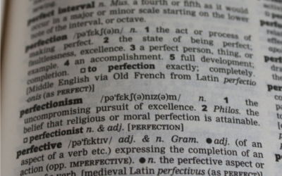 Why I am no longer a perfectionist